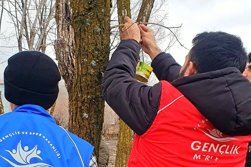 Gençler sokak hayvanlarını unutmadı