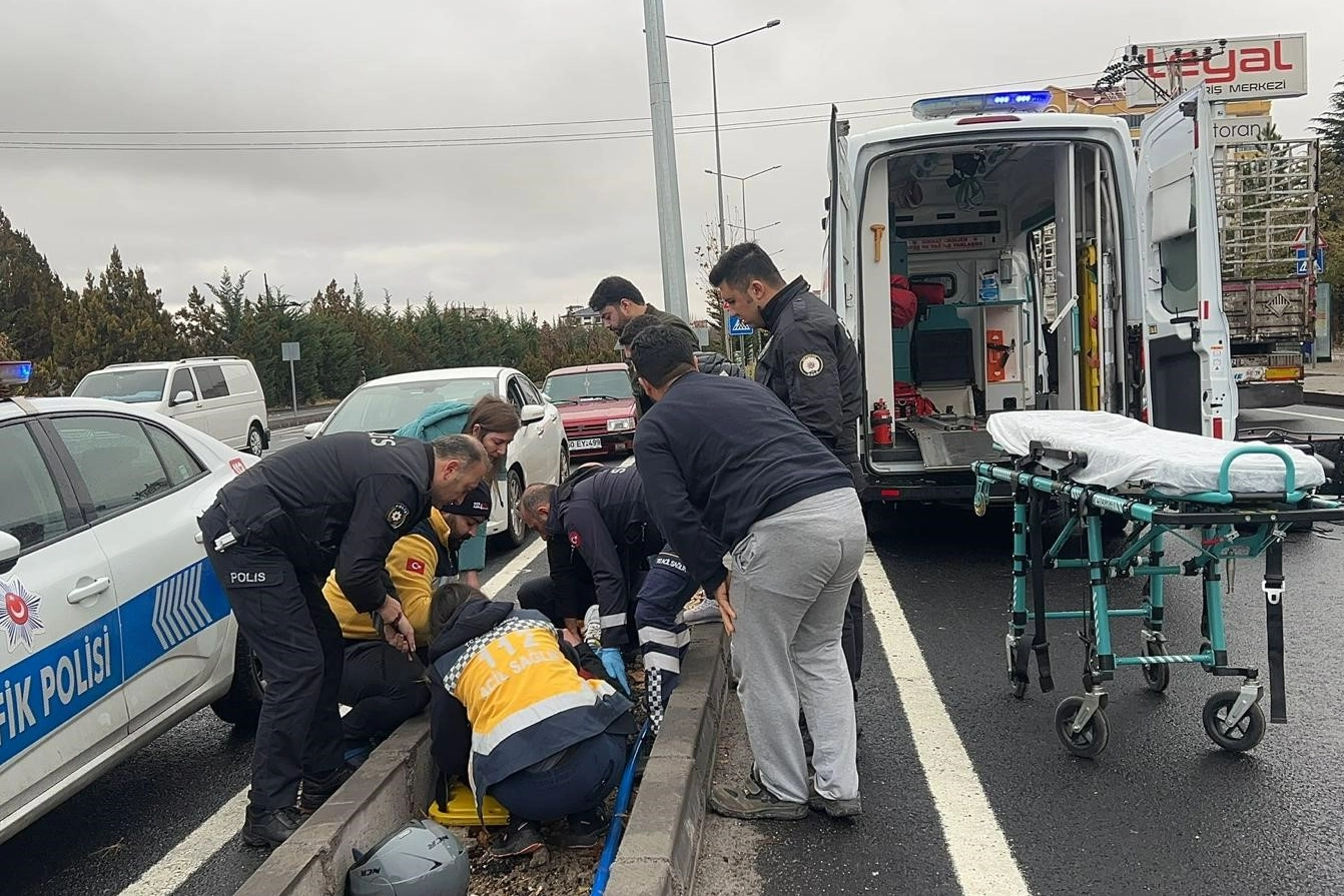 Nevşehir’de yağış kazayı beraberinde getirdi: 1 yaralı