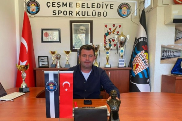 Çeşme Belediyespor Kulübü Başkanı Mustafa Kaymakçı istifa etti