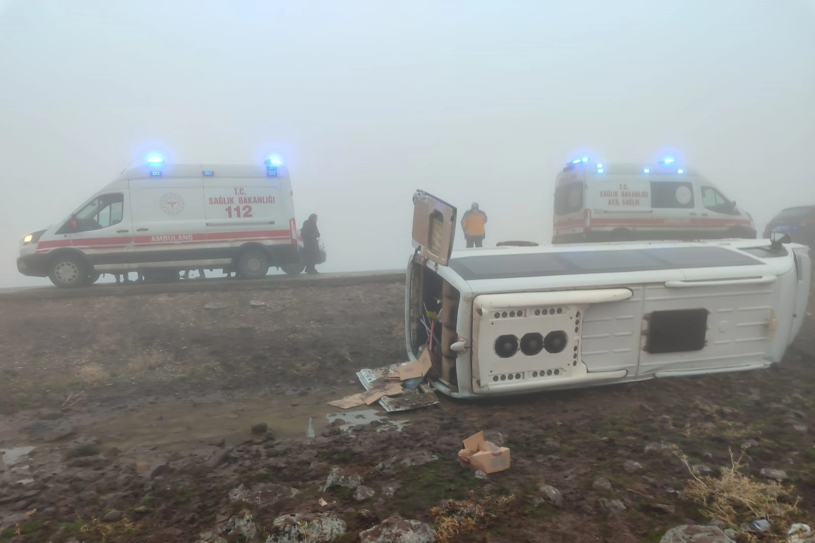 Şanlıurfa’da feci kaza: Öğretmen servisi devrildi haberinin görseli