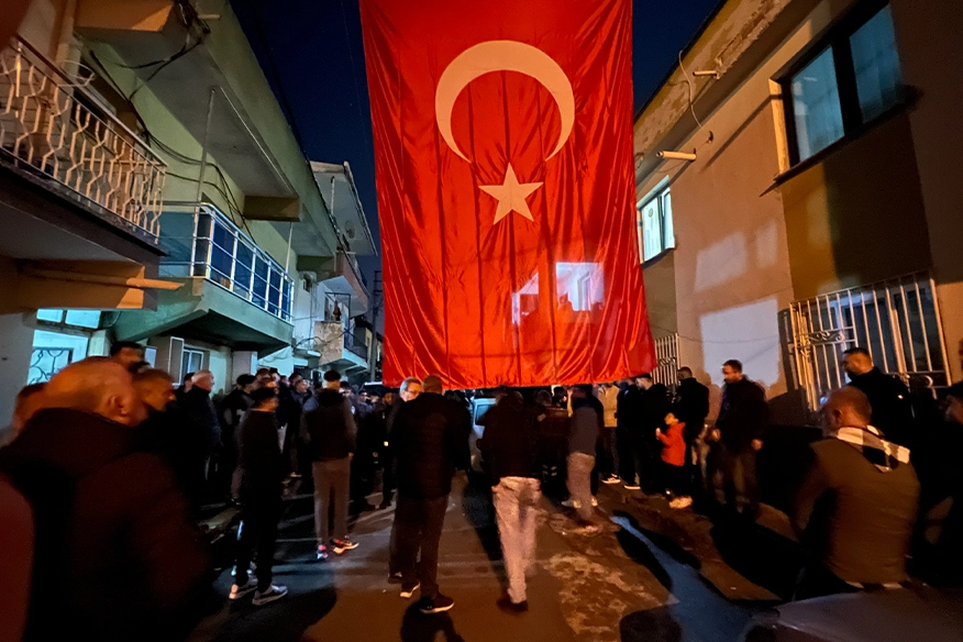 Şehit ateşi Manisa’ya düştü