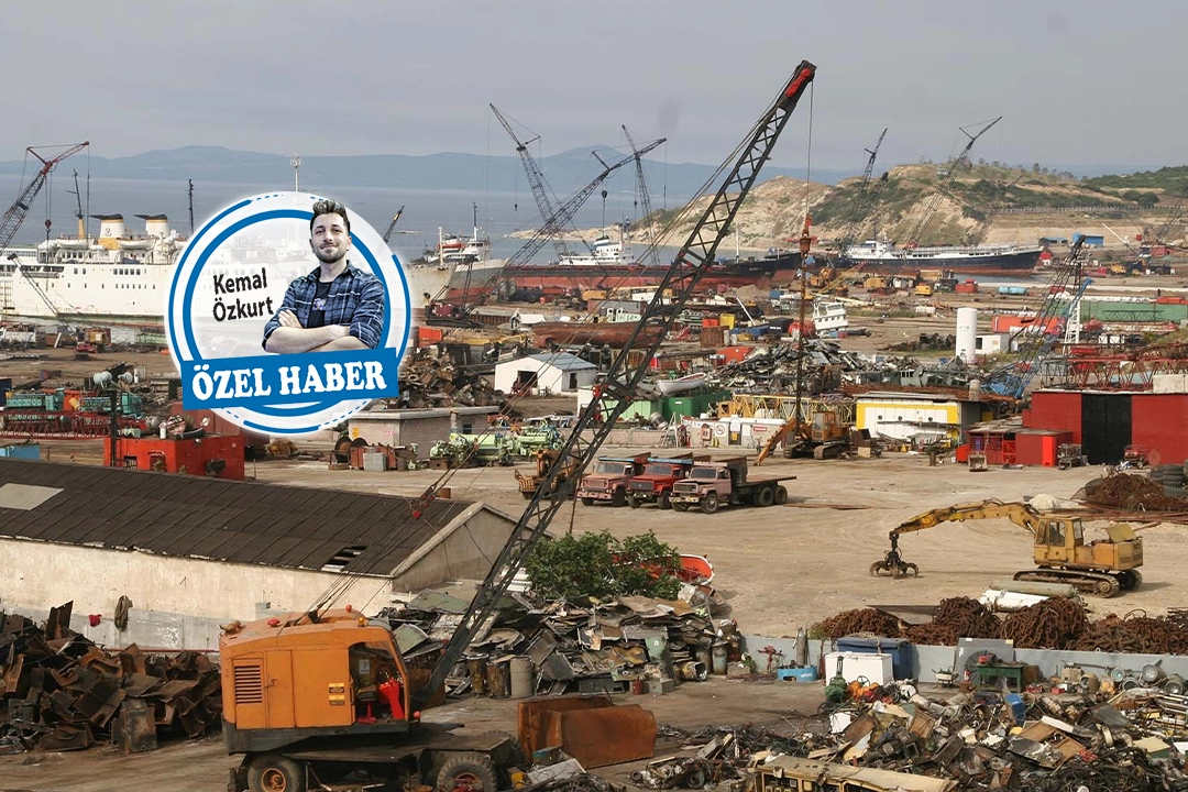 Aliağa’da her gün asbestli gemi sökülüyor haberinin görseli