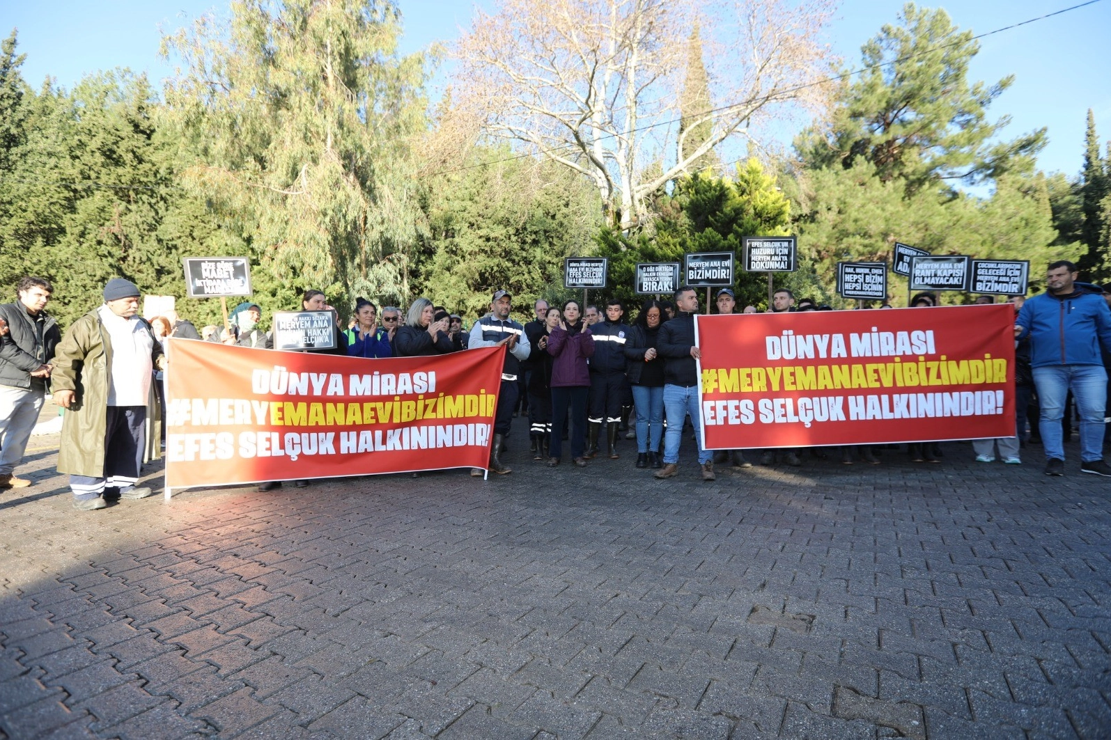 Efes Selçuklu halkı kamuya seslendi: Meryem Ana Evi bizimdir