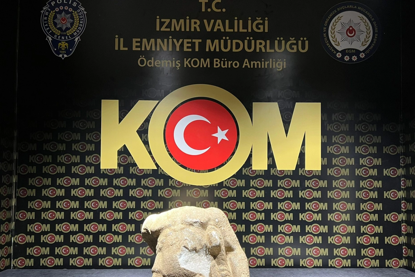 İzmir'de Roma dönemine ait tarihi eser bulundu