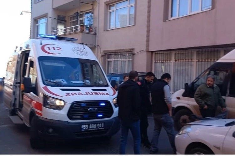 Tekirdağ’da kaza: Motokurye ile otomobil çarpıştı