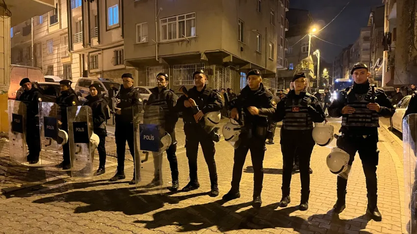 İstanbul’da yol verme kavgası