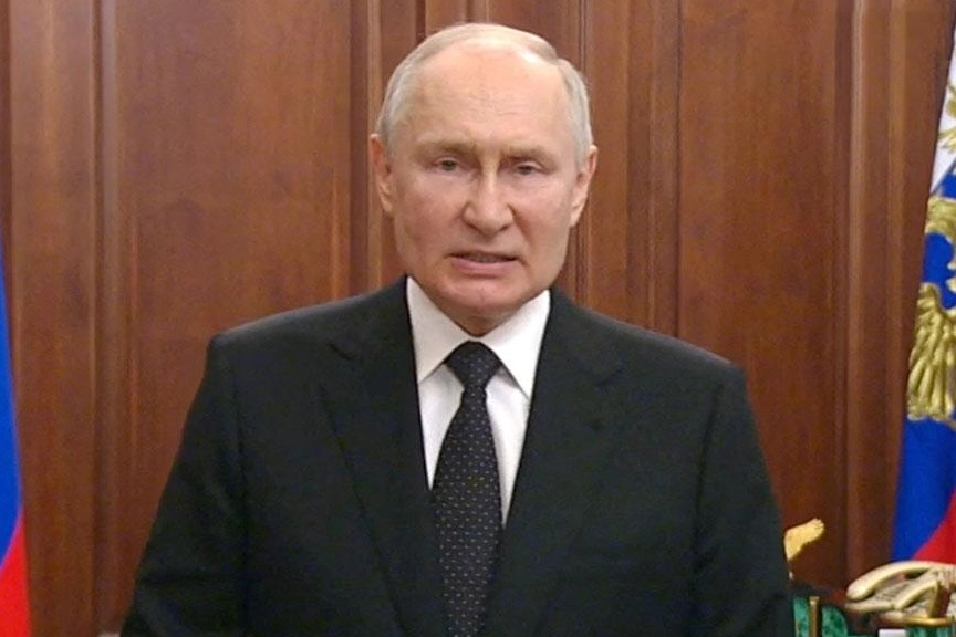 Vladimir Putin: Ukrayna’daki çatışmayı sona erdirmek istiyoruz haberinin görseli