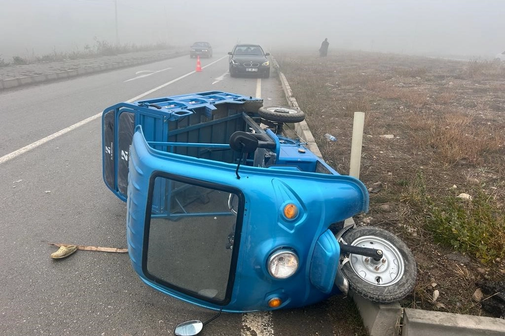 Afyonkarahisar’da elektrikli bisiklet kazası