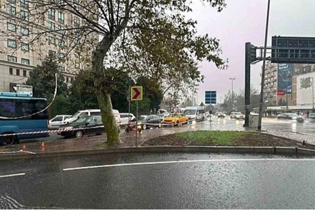 İstanbul'da ölen kuryenin kamera görüntüleri ortaya çıktı haberinin görseli