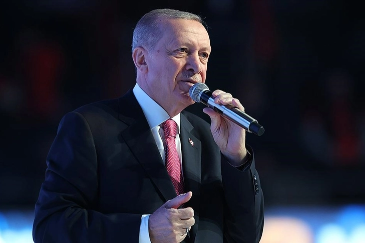 Cumhurbaşkanı Erdoğan Haliç Kongre Merkezi'nde konuşuyor