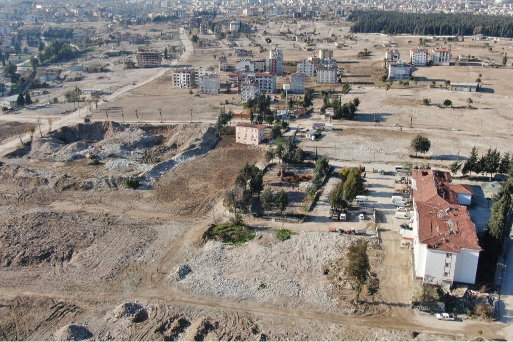 Hatay'da devam eden inşalar depremzedelerin umudu oldu