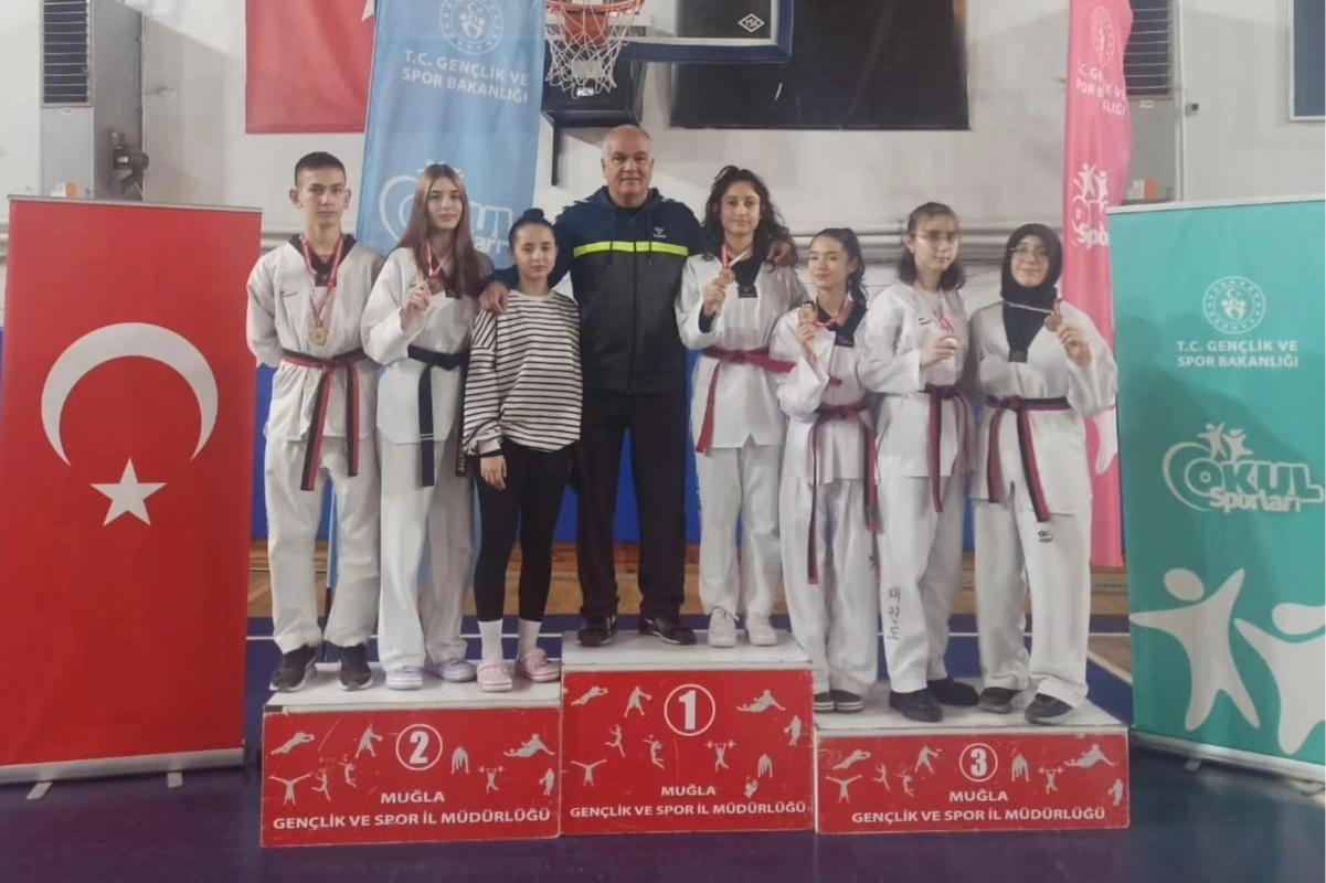 Taekwondo'da Muğla’nın gururu oldular haberinin görseli
