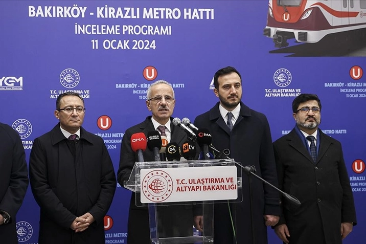 Bakırköy-Kirazlı Metro Hattı ne zaman açılacak? Bakan Uraloğlu tarih verdi