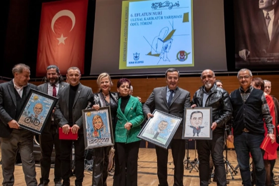 Eflatun Nuri Ulusal Karikatür ödülleri sahiplerini buldu