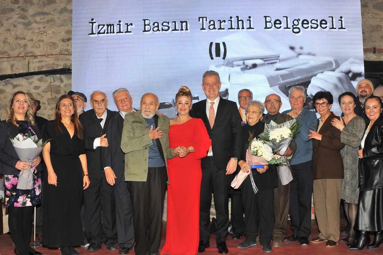 İzmir Basın Tarihi Belgeseli alkış aldı