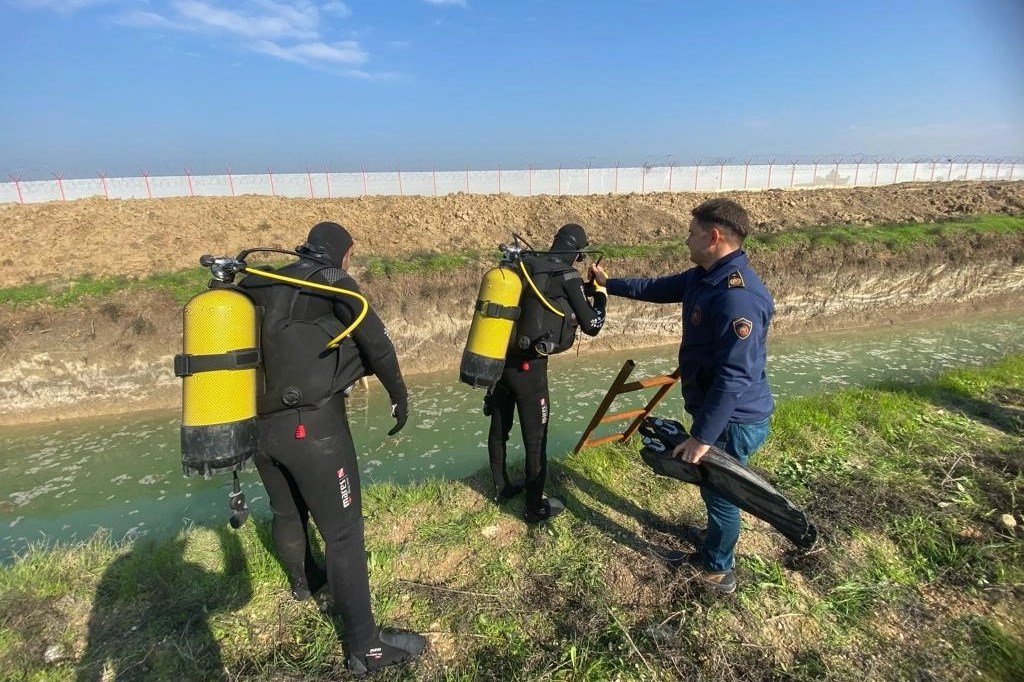 Hatay'da sulama kanalında ceset bulundu