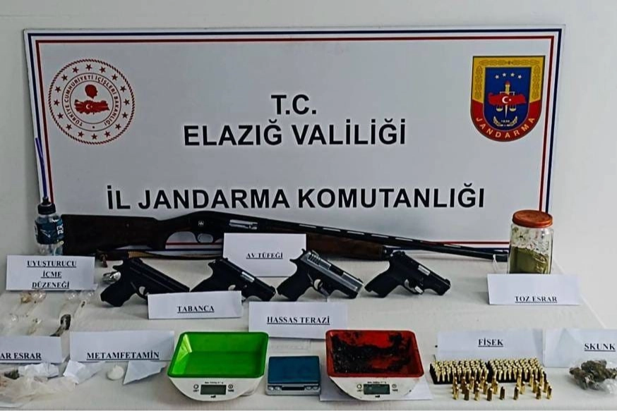 Elazığ’da zehir tacirlerine ağır darbe haberinin görseli