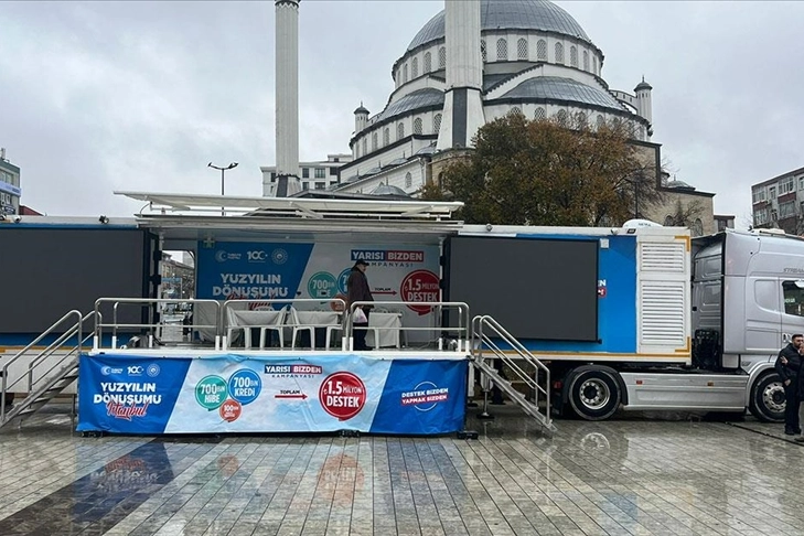 Kentsel dönüşüm tırları İstanbullularla buluştu haberinin görseli