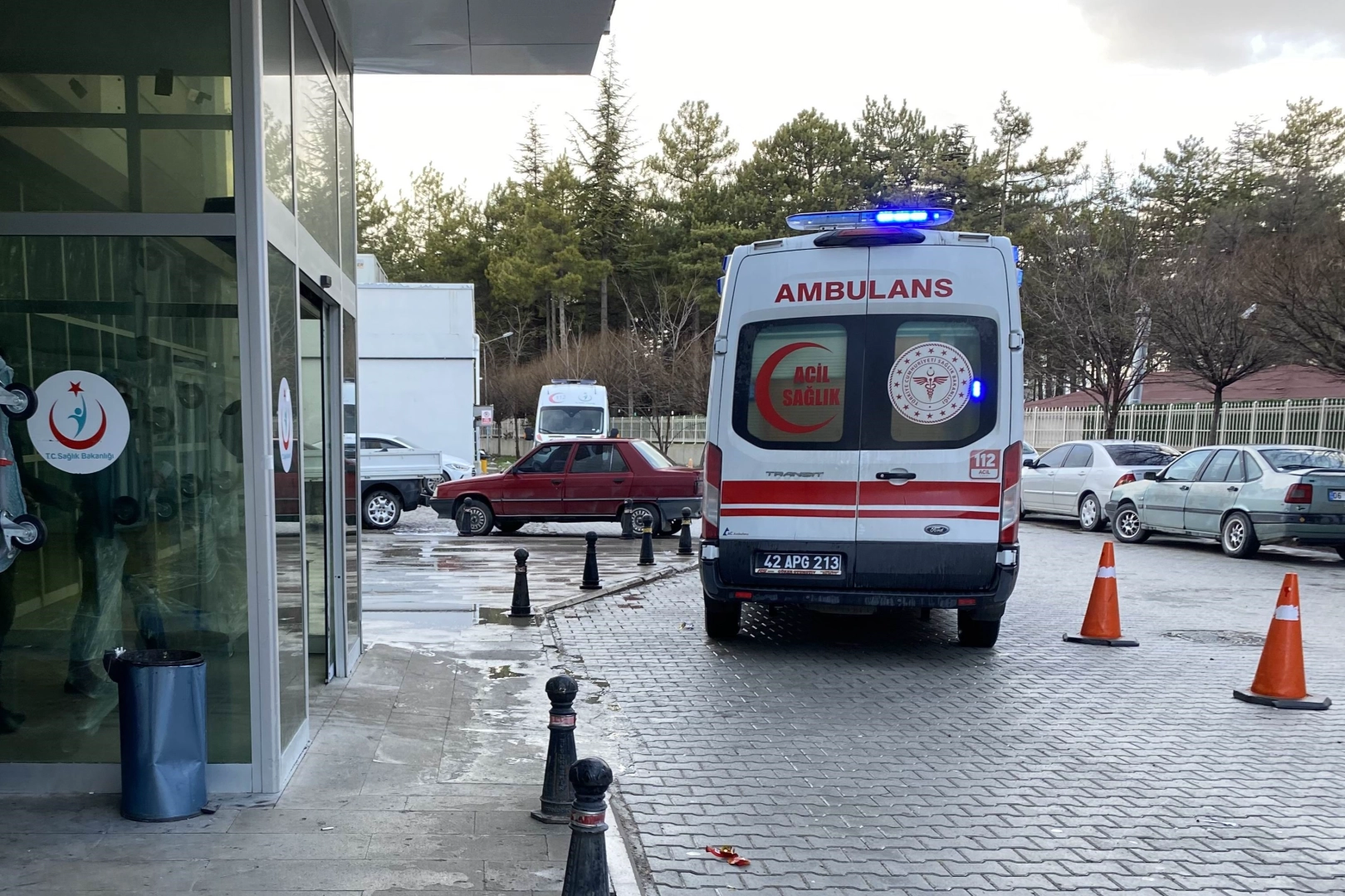 Konya'da feci trafik kazası: 1 yaralı haberinin görseli