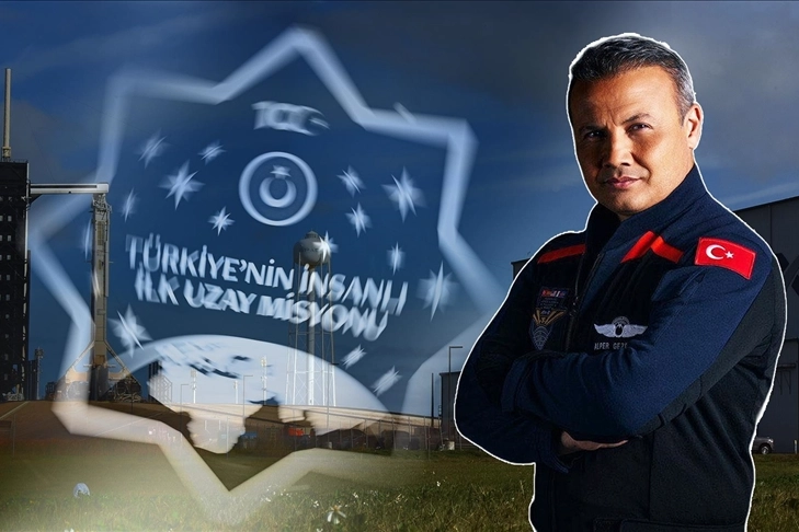 Türkiye’nin ilk insanlı uzay yolculuğu başladı haberinin görseli