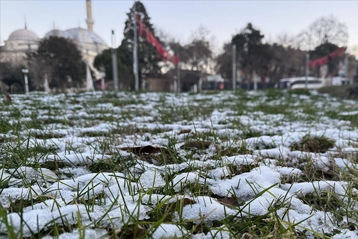 Trakya'da kar sonrası buzlanma