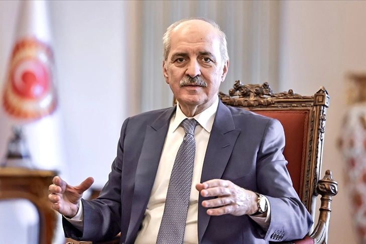 TBMM Başkanı Kurtulmuş: Büyük bir soykırımın Gazze'de uygulandığını görüyoruz haberinin görseli