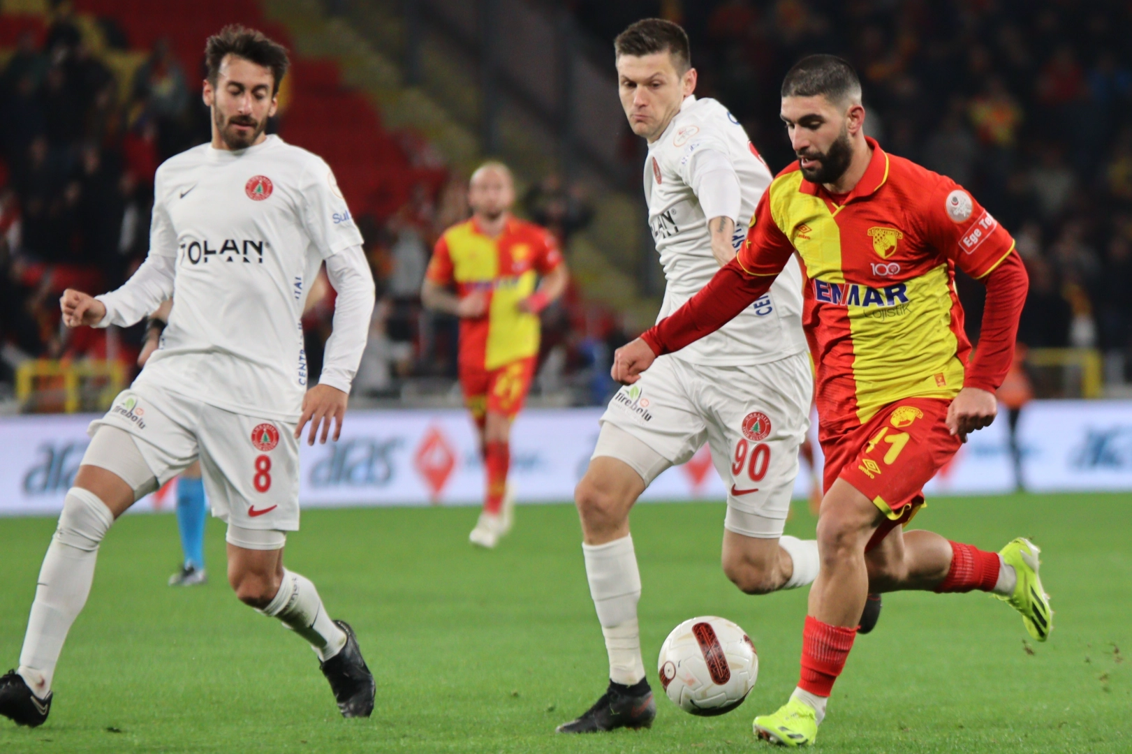 Göztepe’de Ahmed Ildız, performansıyla dikkat çekti