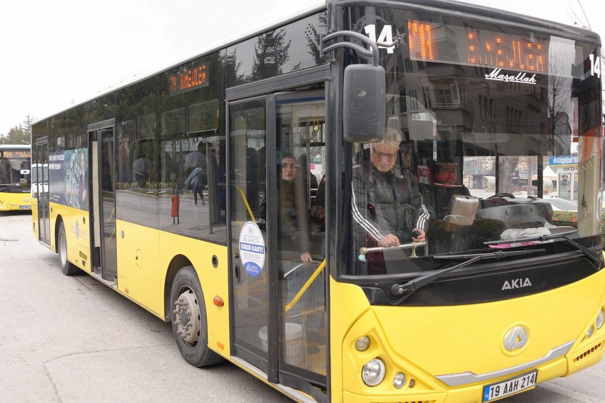 Çorum’da otobüs seferlerinde güzergah değişikliği