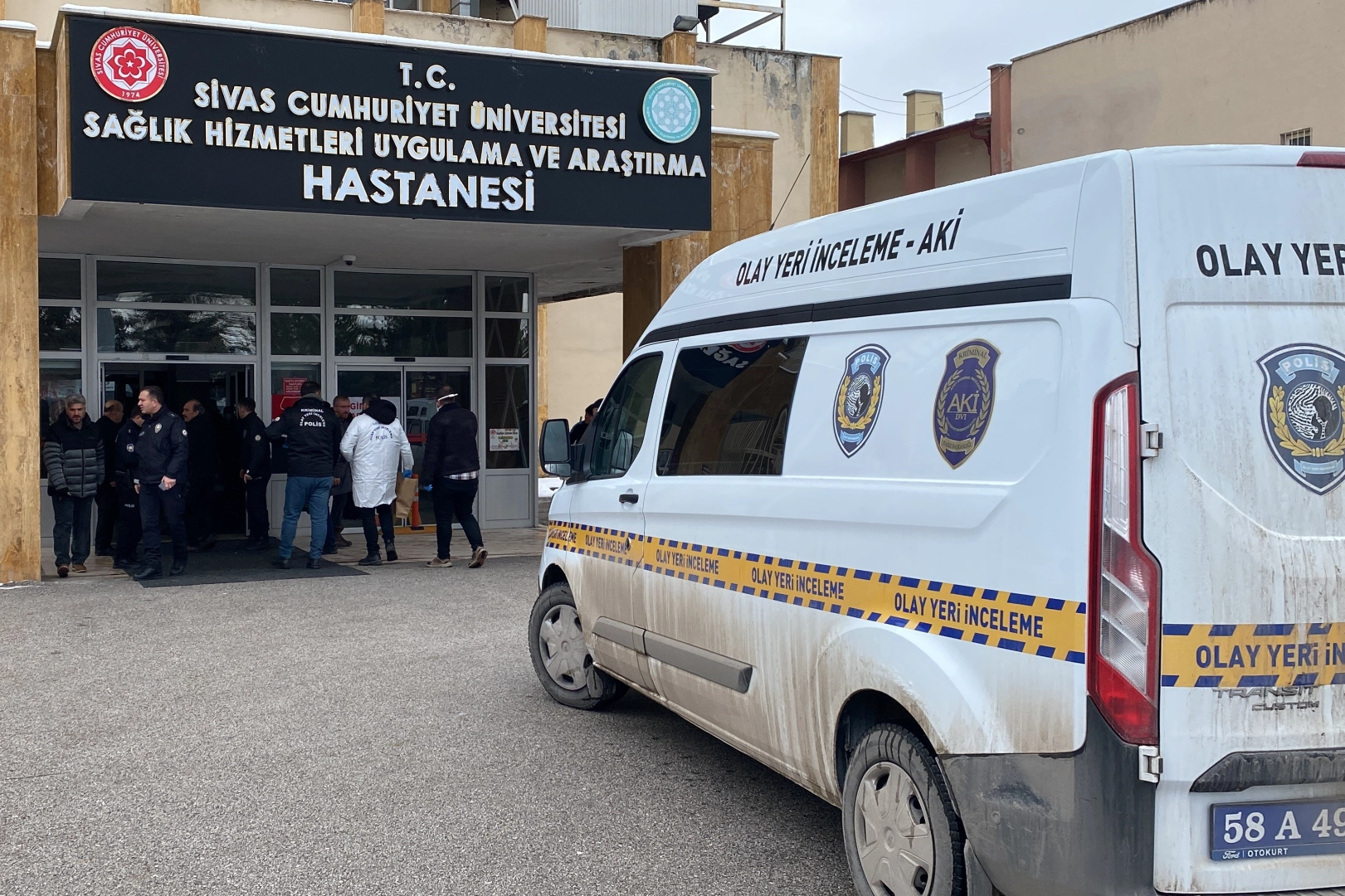 Sivas'ta intihar girişimi! Hastanenin 12. katından atladı haberinin görseli
