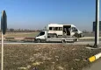 Afyonkarahisar’da kaza: İşçi servisi ile kamyonet çarpıştı