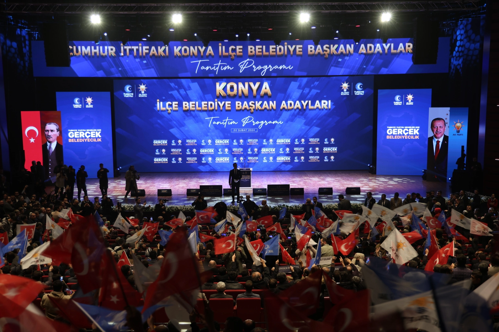 AK Parti Konya ilçe belediye başkan adayları tanıtıldı haberinin görseli