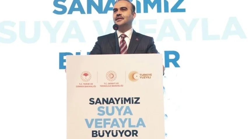 Bakan Kacır'dan çevreci atılım: Yeşil dönüşümde su verimliliği seferberliği başlıyor