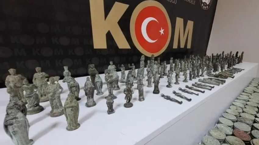 Elazığ'da tarihi eser kaçakçılarına ağır darbe haberinin görseli