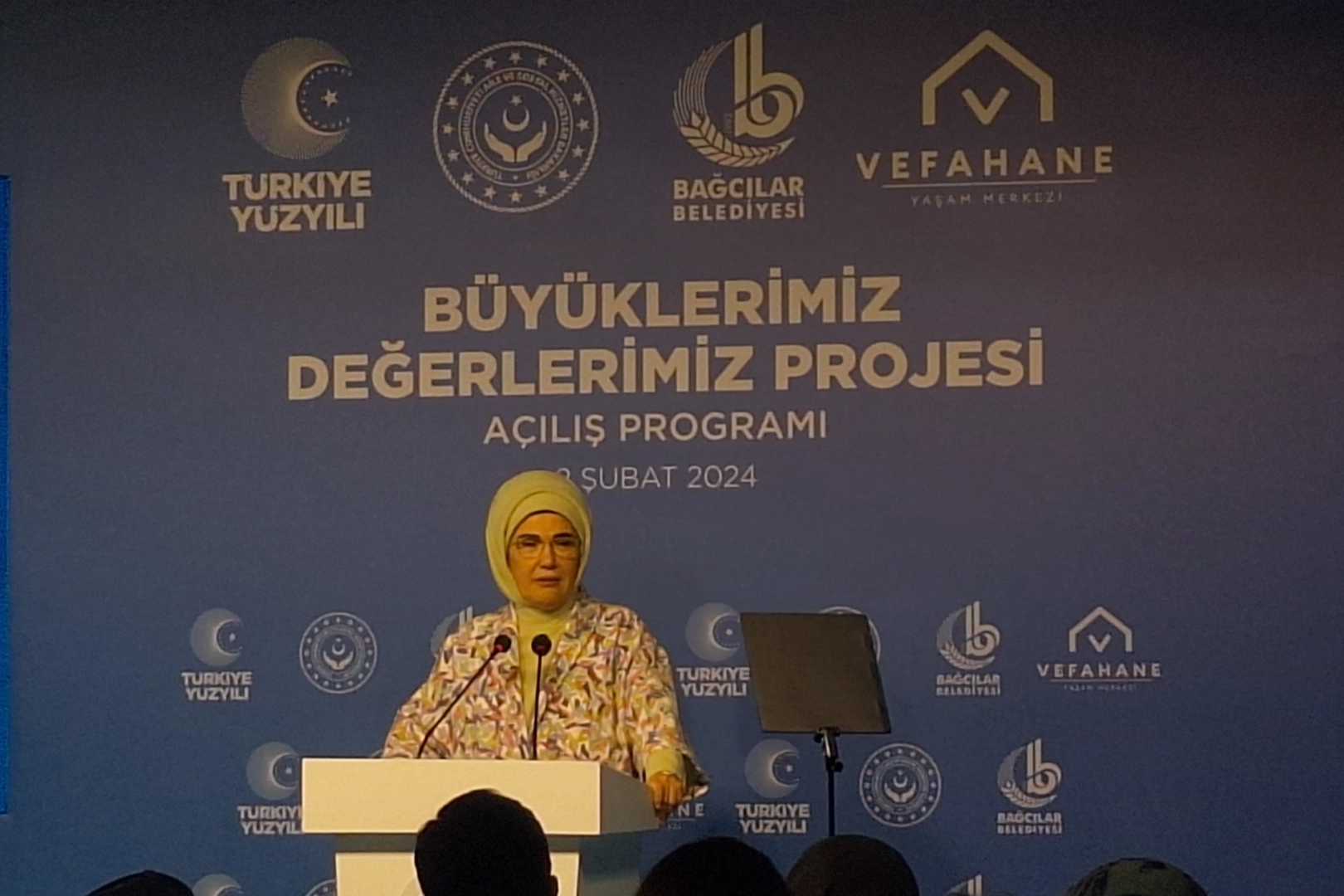 Emine Erdoğan, Büyüklerimiz Değerlerimiz Projesi'nin tanıtımına katıldı haberinin görseli