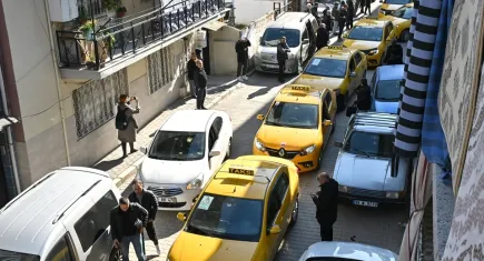 İzmir haber: Cinayete kurban giden taksiciye konvoylu veda