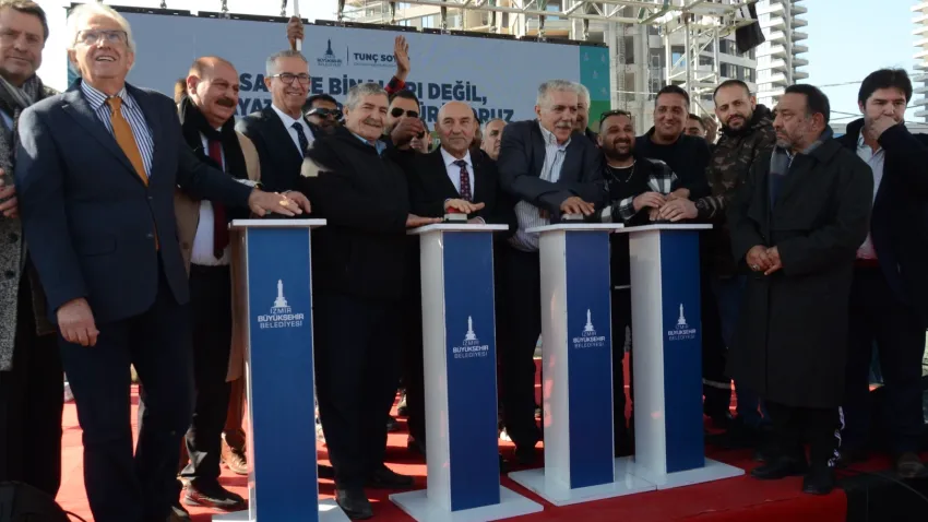 Kentin merkezinde yeni bir dünya doğuyor! Soyer: Onlar rant biz hak peşindeyiz!