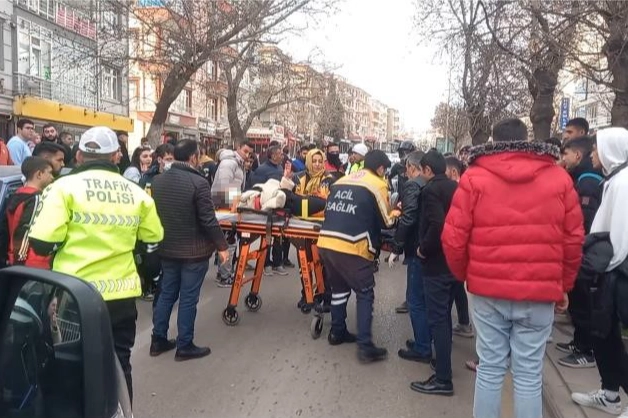 Kırıkkale'de trafik kazası: Yolun karşısına geçmek isterken...