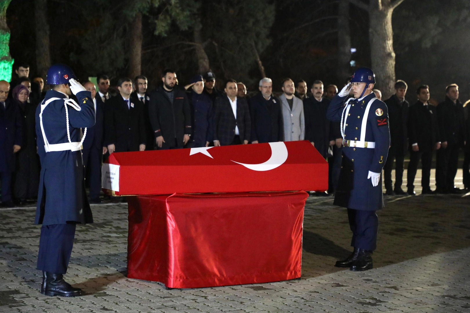 Evinde ölü bulunan Kaymakam Coşkun için tören düzenlendi