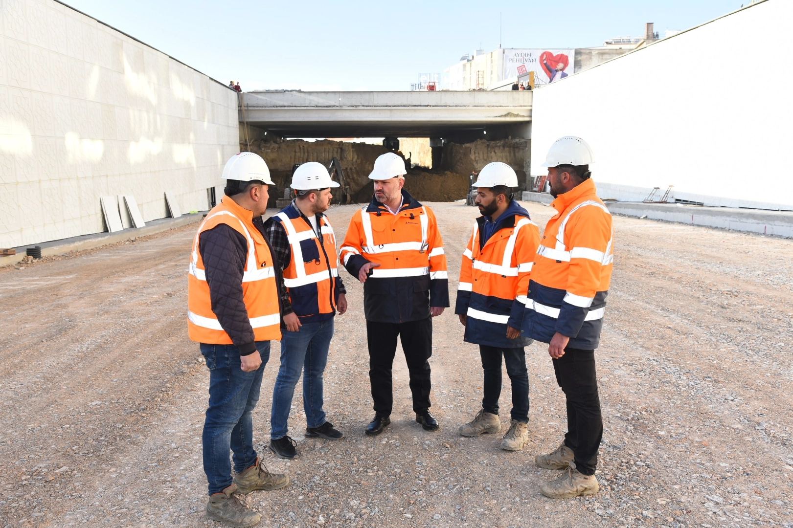 Başkan Aydın Pehlivan, çalışmaları yerinde inceledi