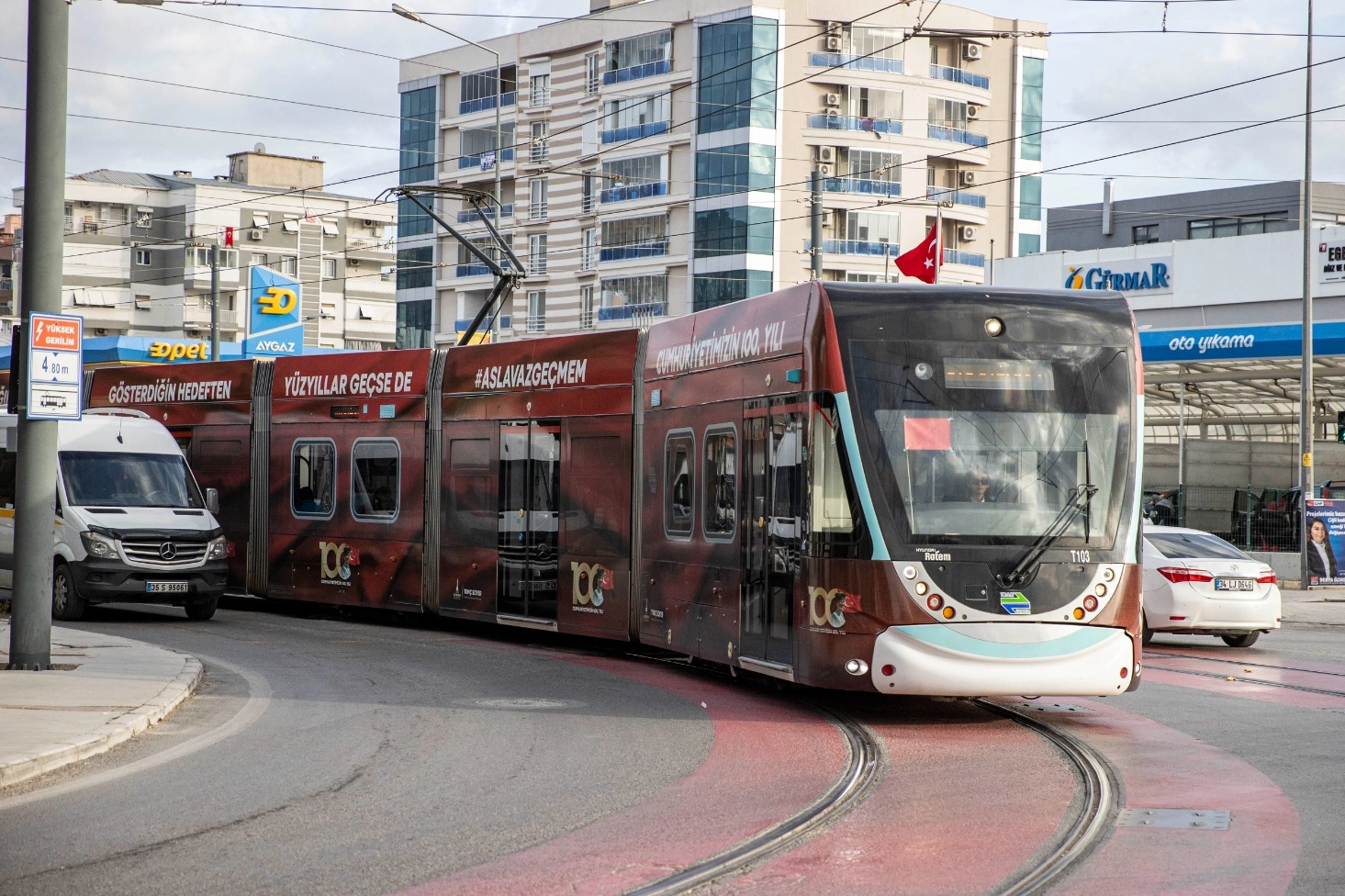 İzmirliler Çiğli Tramvayı'nı çok sevdi haberinin görseli