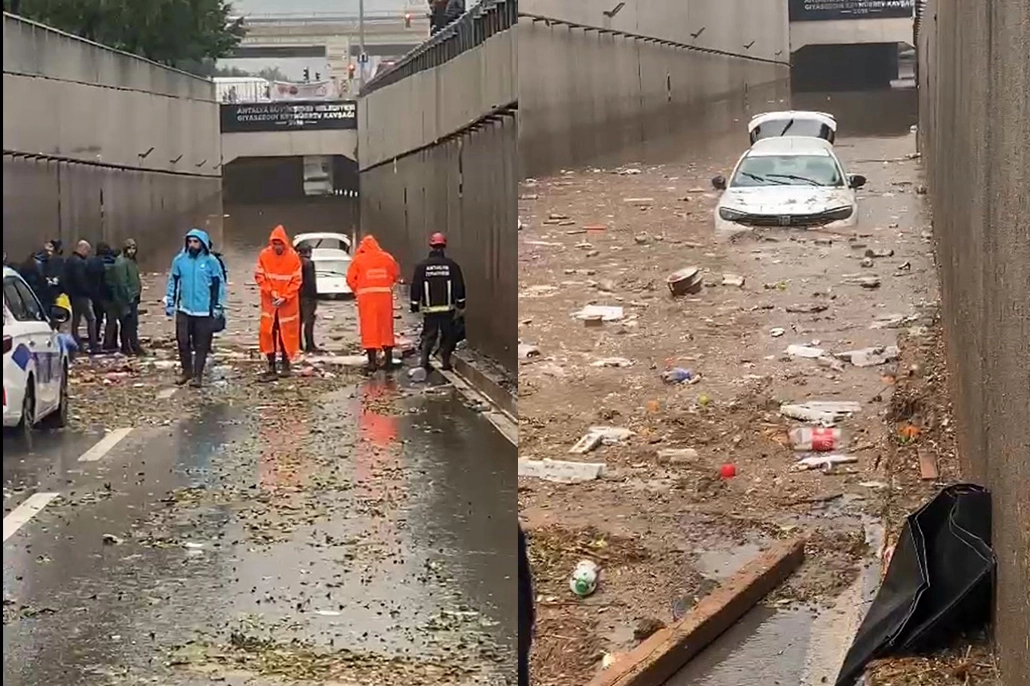 Antalya’da sel felaketi: 1 kişinin cansız bedenine ulaşıldı