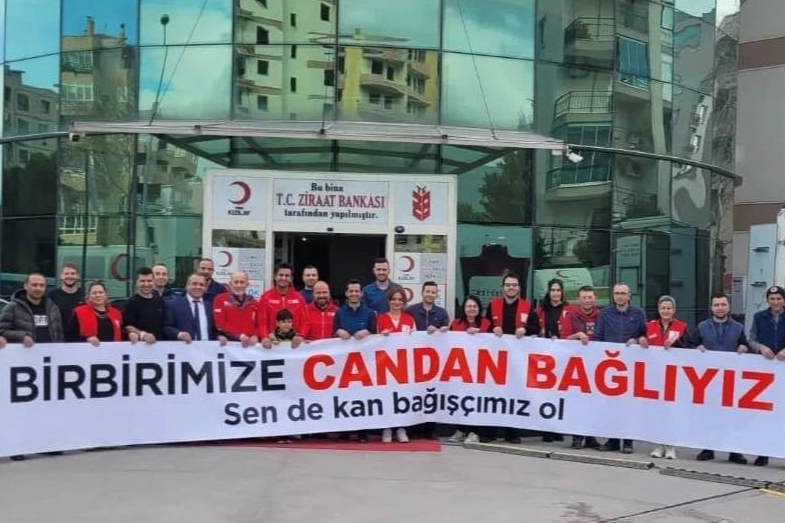 İzmir haber: PTT kargo çalışanları kan bağışında bulundu