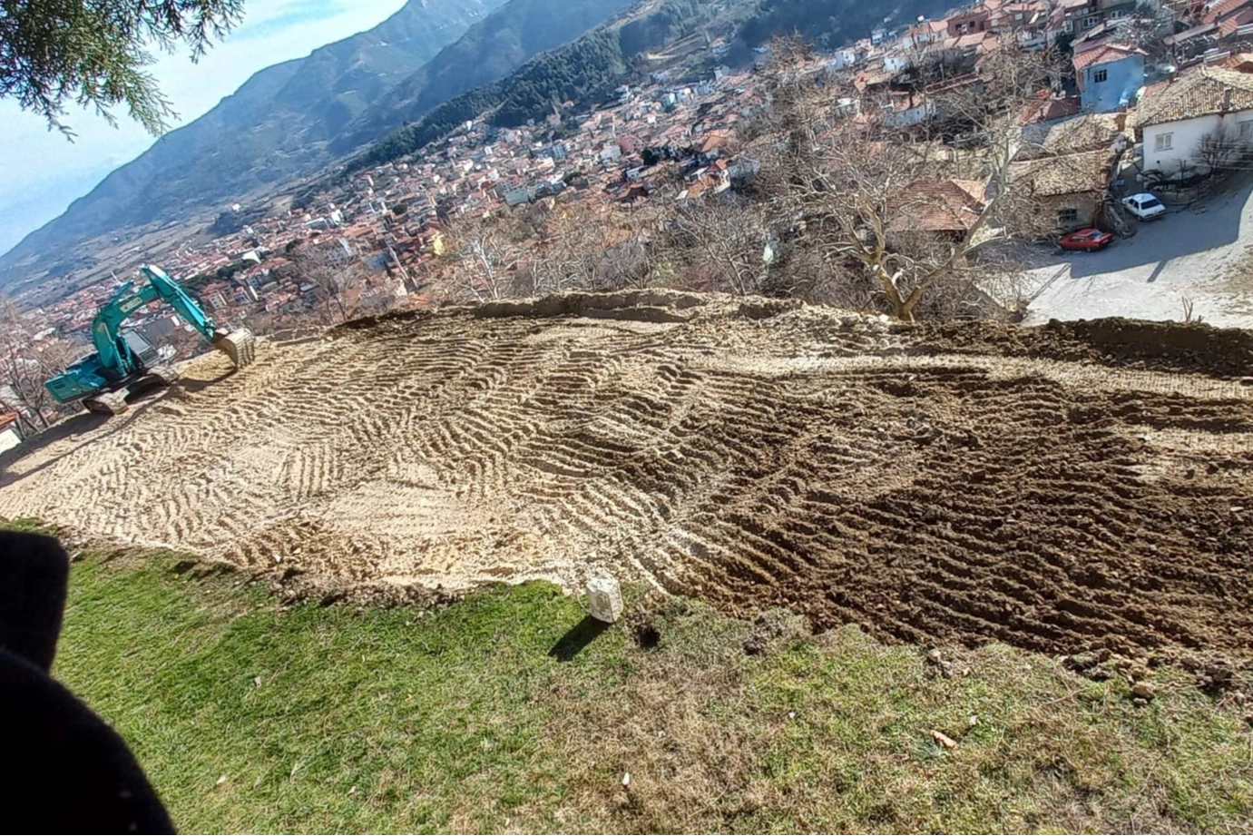 Denizli’de heyelan bölgesinin imara açıldığı iddiası