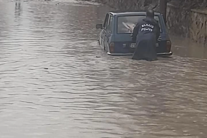 Elazığ’da yoğun yağış