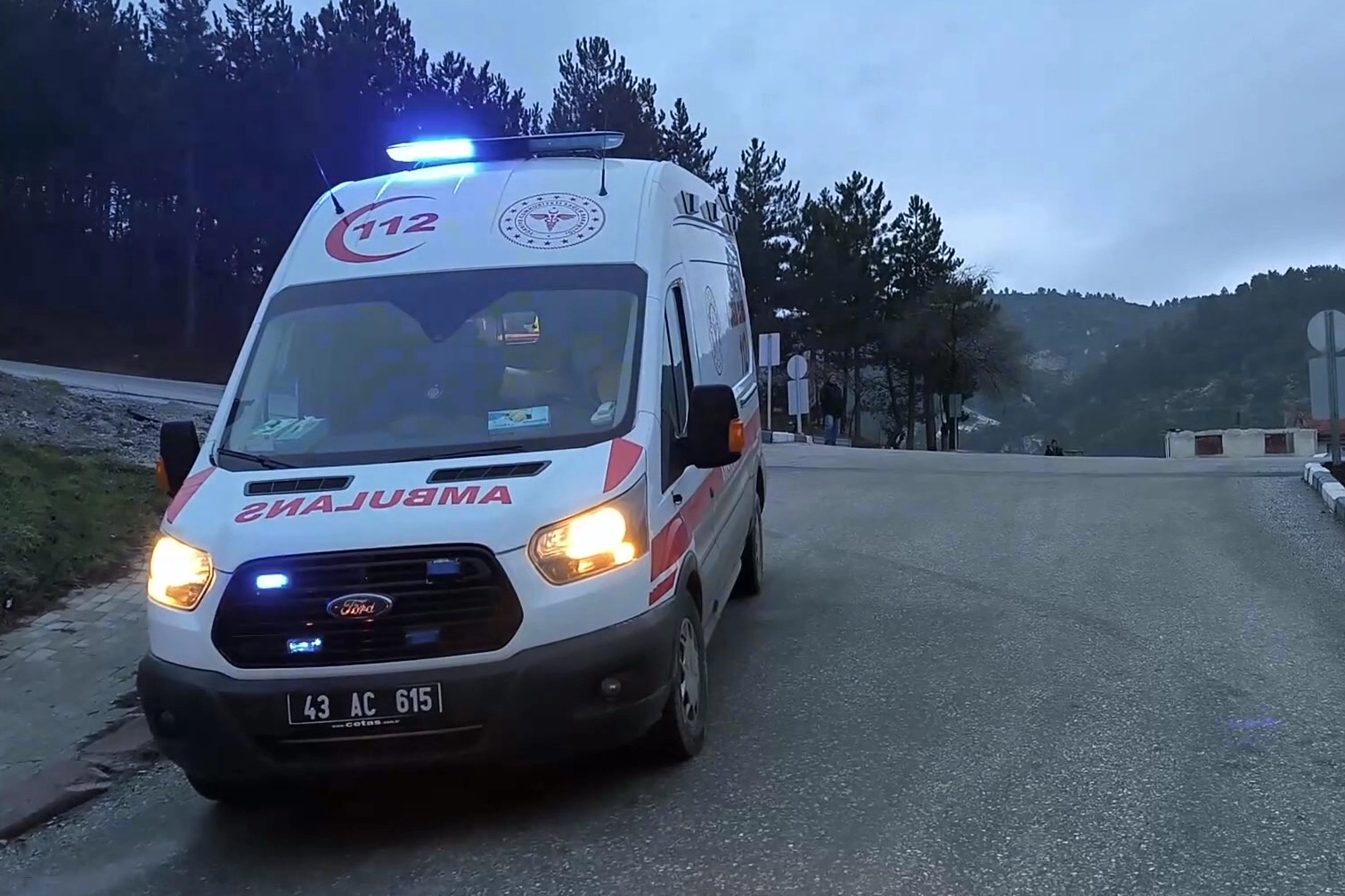 Kütahya'da bir kişi karısı tarafından bıçaklandı haberinin görseli