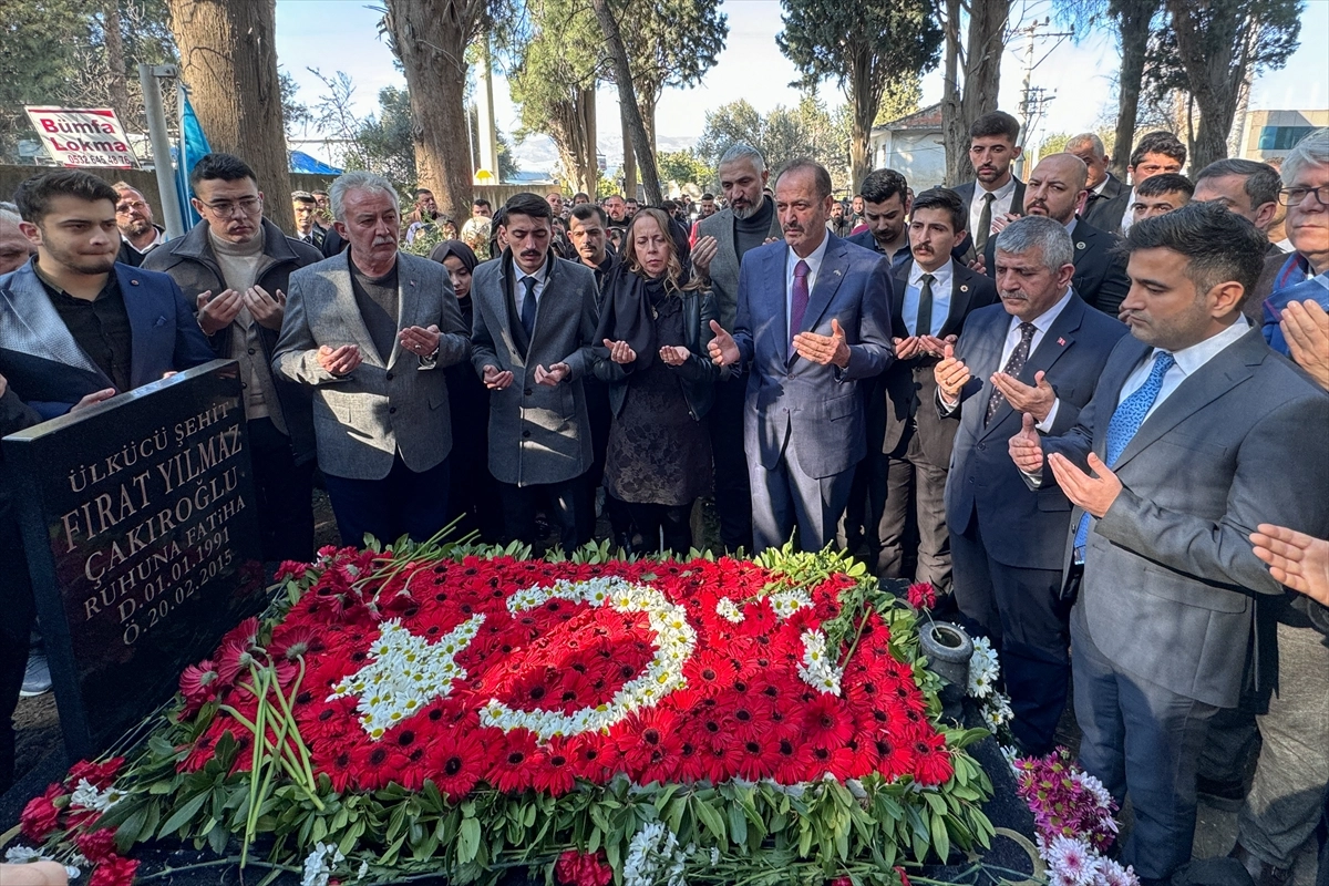 Fırat Çakıroğlu mezarı başında anıldı