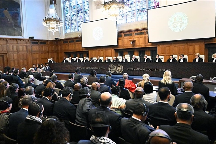 İsrail'in Filistin'i işgalinin hukuki sonuçlarına ilişkin duruşmalar başlıyor haberinin görseli