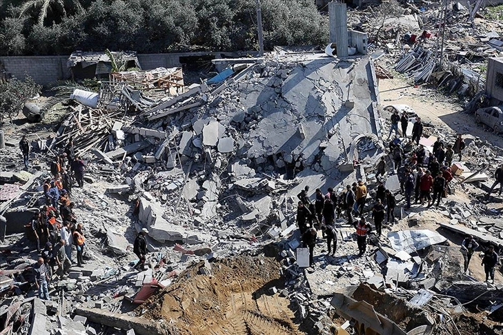 İsrail'in Gazze'ye saldırılarında 135'inci gün haberinin görseli