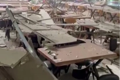 Köfteci Yusuf’taki tavan çökmüştü, facia ucuz atlatılmış haberinin görseli