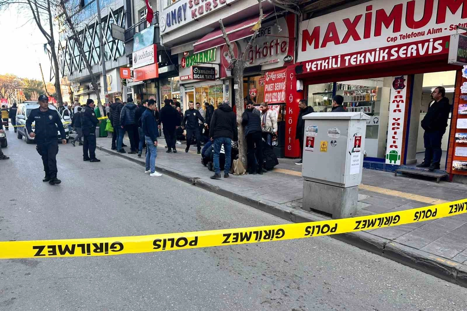 Başkent Ankara'da silahlı kavga: Yaralılar var